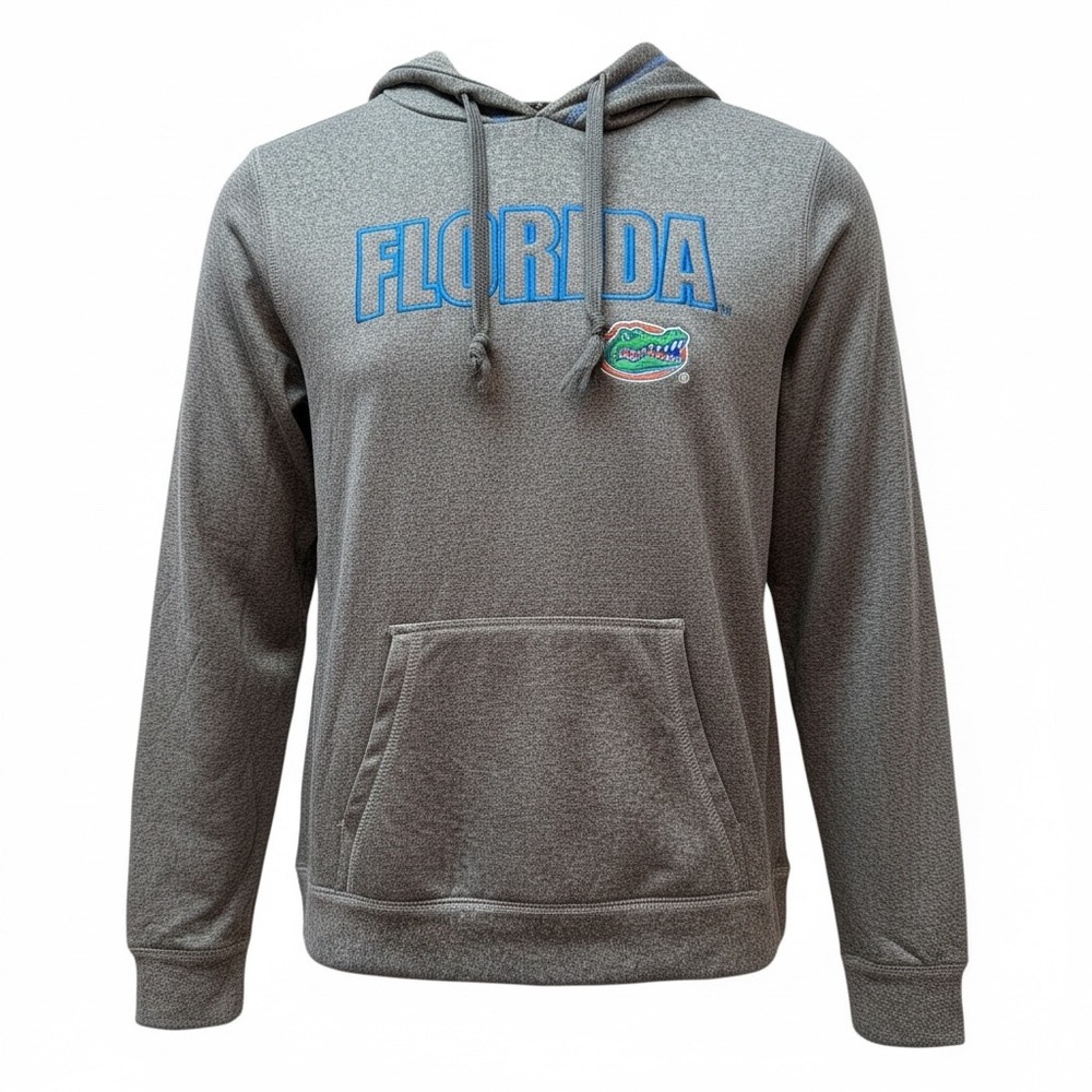 Knights Apparel Women 100% Polyester Hoodie M Gray Florida Gators Pullover